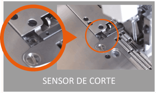 Sensor de segurança siruba corte